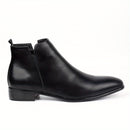 Botas Chelsea masculinas com zíper fashion
