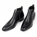 Botas Chelsea masculinas com zíper fashion