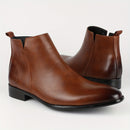 Botas Chelsea masculinas com zíper fashion