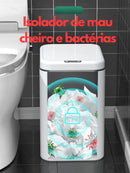 DO BRASIL - 16L Lixeira Sensor Automático Toque Movimento Inteligente Banheiro Cozinha Quarto Impermeável Resistente