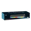 Soundbar Gamer Knup KP-RO852 – 14W RMS, RGB, Entrada P2/USB, Controle de Volume, Caixa de Som para PC, Notebook, TV e Monitor Wide