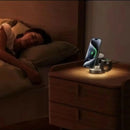 Espelho de Maquiagem com LED Portátil Luz Ajustável Aumento 10x Para Mesa e Bancada Profissional USB Recarregável Design para Sobrancelha