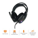Headset Gamer Ult-G8 Fone de Ouvido com Microfone RGB LED para PS4, PS5, Xbox One, Celular e Computador