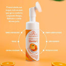 Kit de Cuidados com a Pele Vitamina C – 5 Itens: Sérum, Mousse, Máscara, Água Micelar e Esfoliante – Phállebeauty