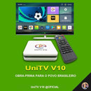 UNITV V10 Conversor Smart TV BOX Assista Canais, Filmes, Séries, Desenhos a Vontade - SEM IMPOSTO