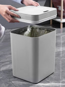 DO BRASIL - 16L Lixeira Sensor Automático Toque Movimento Inteligente Banheiro Cozinha Quarto Impermeável Resistente