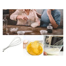 Kit de até 3 Batedores Manuais Claras e Ovos Fque Inox Acessório e Utensílio de Cozinha
