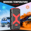 Jump Starter 2000A para Carro Barco Cortador de Grama 8.0L Gasolina 6.5L Diesel Portátil 12V Carregador de Bateria