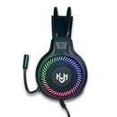 Headset Gamer Ult-G9 Fone de Ouvido com Microfone RGB LED Compatível com PS4, PS5, Xbox One, Celular e Computador