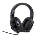 Headset Gamer P3 com Microfone e Graves para PC, Jogos, Som de Alta Qualidade, Confortável para Longas Sessões
