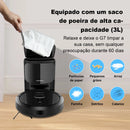 Robô Aspirador Liectroux G7 Aspira Passa Pano Base Autolimpante Controle via Aplicativo Navegação a Laser Armazena Mapas