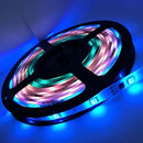 Kit Fita Led Colorida 3528 Rgb Luz Led Original Com Fonte E Controle