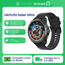 HAYLOU Solar Ultra Relógio Smart GPS 1.6” AMOLED Bluetooth Chamadas 5ATM Resistente à Água