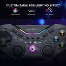 Controle GameSir Tarantula Pro para Switch 2 – Gamepad Sem Fio com 9 Botões Programáveis, Giroscópio de 6 Eixos, Gatilhos Hall Effect e NFC