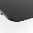 Mesa de Parede Retrátil Dobrável de Cozinha Preta 80x41cm