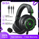 Headset Gamer EKSA E5000 Pro com Microfone – Fone com Som Surround 7.1 para PC, Headset com Fio