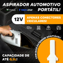 Aspirador de Pó Portátil Automotivo – 12V / 60W  Para Limpeza Manual de Pó e Pequenos Detritos