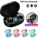 Fones de Ouvido Sem Fio E6S – Bluetooth TWS  Fones de Ouvido Sem Fio com Cancelamento de Ruído e Microfone Integrado