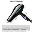 Secador de Cabelo 2200W Profissional Potente Aquecimento Rápido Ajuste Quente e Frio Secador de Ar Iônico com Coletor de Ar