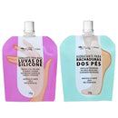 Kit Creme Hidratante Max Love – Luvas para Mãos, Silicone e Tratamento para Pés Rachados