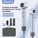 Gokoco S1 Pro Secador de Cabelo 5 em 1 Versátil Cabeça de Alisamento Magnética Pente Modelador de Cachos