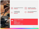 Cooktop 5 Bocas Mondial a Gás GLP Preto - Bivolt