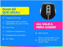 Fritadeira Elétrica Sem Óleo / Air Fryer Nell - 220V