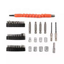 Kit Parafusadeira Elétrica Portátil Maleta Jogo De Bits