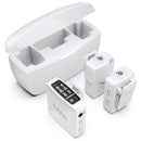 Microfone de Lapela Sem Fio FIFINE M9 – Kit 2 Unidades, Sistema para Vlogs, Compatível com iPhone, Android, Câmera e Notebook