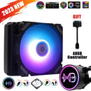 PC CPU Resfriamento a Água Refrigerador do Computador AIO RGB ARGB Ventilador Líquido compatível com soquetes LGA 1150 1151 1200 1700 2011 e AM4