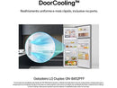 Geladeira/Refrigerador LG Frost Free Inox Duplex 461L GN-B452PFF - 110V