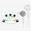 Fones de Ouvido com Microfone com Cancelamento de Ruído, Fones de Ouvido Universais com Controle Remoto para Função de Chamadas