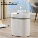 Lixeira automática com sensor, lixeira de banheiro, lixeira automática para cozinha, lixeira inteligente com sensor de 12L
