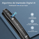 Fechadura Eletrônica Facial XSDTS Wifi, Biométrica, Impressão Digital, Fechadura Inteligente para Porta, Senha, Reconhecimento Facial 3D, Câmera, Fechadura Eletrônica