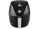 Fritadeira Elétrica Sem Óleo/Air Fryer Mondial Pratic AF-31 Preta 3,5L com Timer - 220V