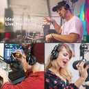 Fone de Ouvido Oneodio A71 Over Ear com Fio e Microfone Fones de Estúdio DJ Profissionais Monitoramento, Gravação e Mixagem Headset para Gaming