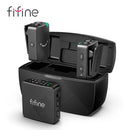 Microfone de Lapela Sem Fio FIFINE M9 – Kit com 2 Unidades