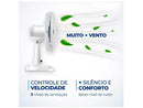Ventilador de Mesa Mondial Super Power VSP-30-W – 220V
