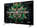 Smart TV 55 "TCL 4K UHD MiniLED 55C6K 120Hz Google TV AiPQ Google Assistant 4 HDMI 2 USB
