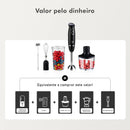 Liquidificador/Mixer 127V para Processamento de Alimentos – Mini, Portátil, Elétrico – Coibeu
