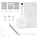 UNITV V11 – Conversor Smart TV Box Android 11, Wi-Fi, Assista Filmes, Séries, Desenhos e Canais em 1 Só Lugar