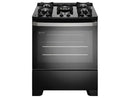 Fogão Electrolux 5 Bocas Inox Preto Mesa de Vidro Efficient FE5GB - Bivolt