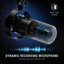 Microfone Dinâmico XLR FIFINE para Gravação com Monitoramento em Tempo Real Microfone USB para Streaming com Controle de Ganho/Toque para Mudo – Modelo K688