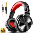 Oneodio Pro 10 Fones de Ouvido com Fio Fone de Ouvido Hi-Res Áudio com Fio Headset Estéreo Profissional DJ com Microfone Over Ear Fone de Estúdio