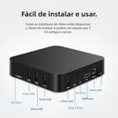 MXQ Pro TV Box Android 12 Brasil conversor de TV digital inteligente 4K 5G caixa de TV Android inteligente WiFi duplo reprodutor de mídia