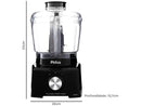 Processador de Alimentos Philco Mini – 300W  Modelo PH900 Turbo – 3 em 1 – Preto – 220V