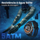HAYLOU Solar Ultra Relógio Smart GPS 1.6” AMOLED Bluetooth Chamadas 5ATM Resistente à Água