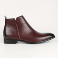 Botas Chelsea masculinas com zíper fashion