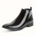 Botas Chelsea masculinas com zíper fashion