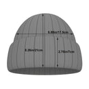 1 peça "BACKWOODS" Gorro de Tricô Térmico para Homens, Escolha Ideal para Presentes